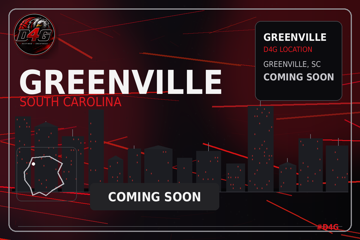 D4G coming soon to Greenville, South Carolina